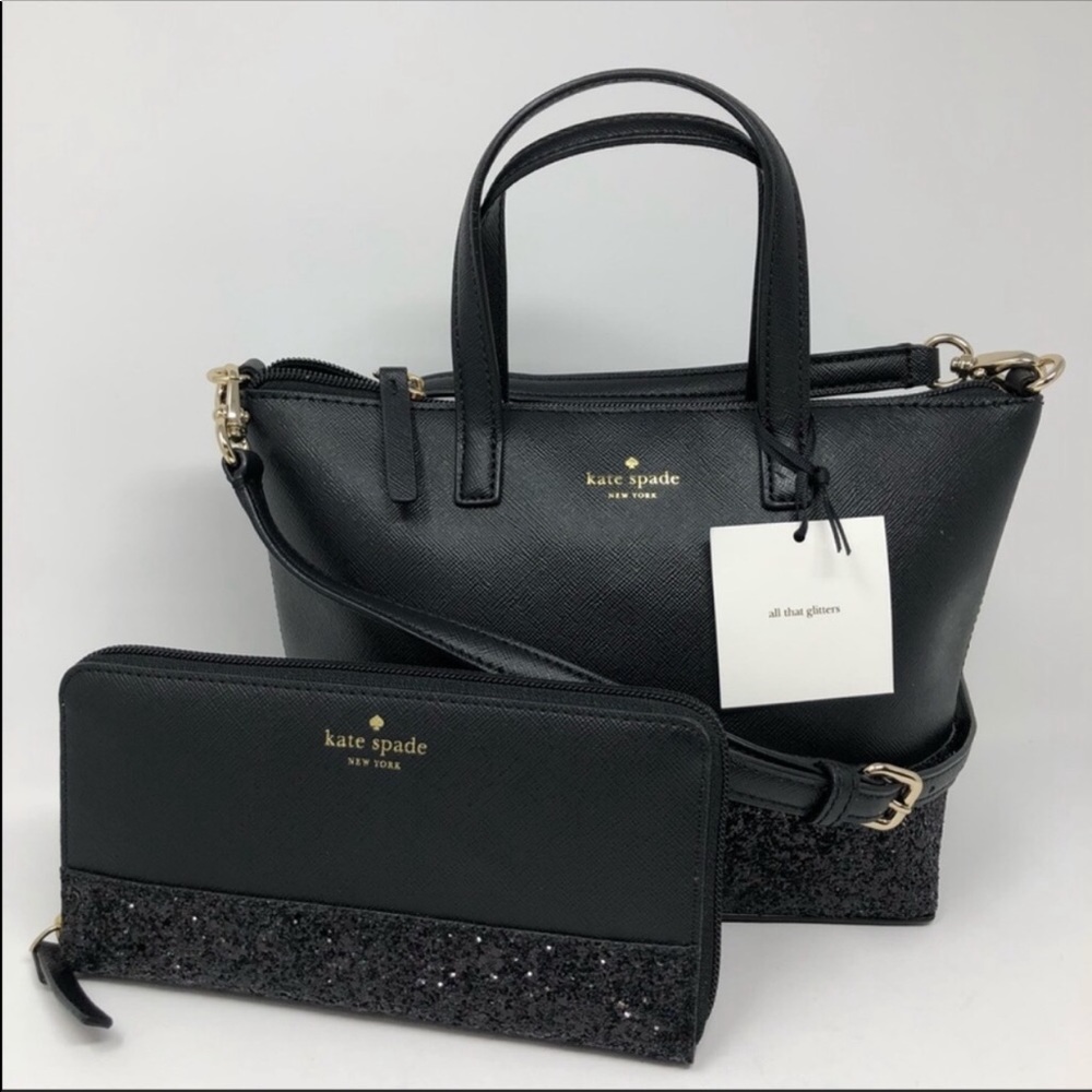 Nwt Kate Spade bundle Ina Greta satchel+wallet - Picture 4 of 7